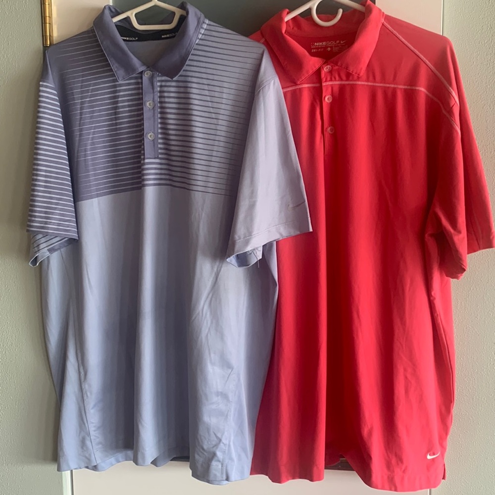 WOW!! Golfers look at this: Nike 2 golf shirts XL